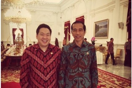 Charles Honoris dan Jokowi Presiden ke 7